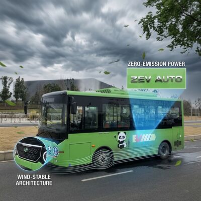 LHD 6.6m Pure Electric Bus E-Bus พร้อมการชาร์จแฟลชที่พื้น