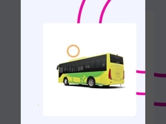 8 ม. 29 รถบัสไฟฟ้าแบตเตอรี่สำหรับผู้โดยสาร ปล่อยมลพิษเป็นศูนย์ 69 กม./ชม